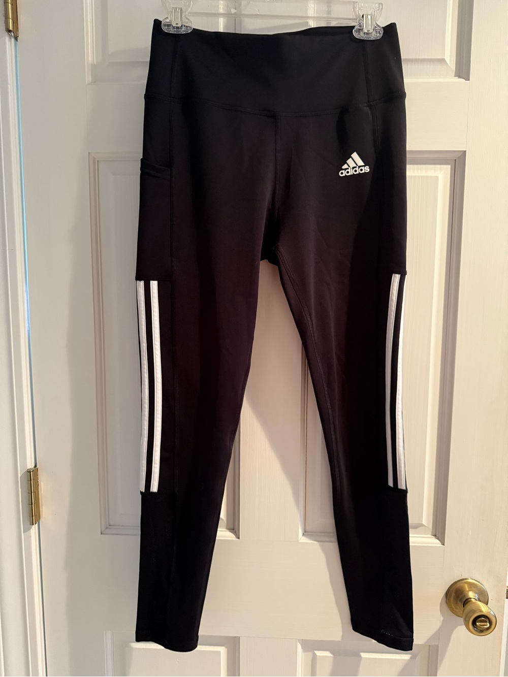 Black Adidas Primegreen Aeroready Athletic Leggings Size M
